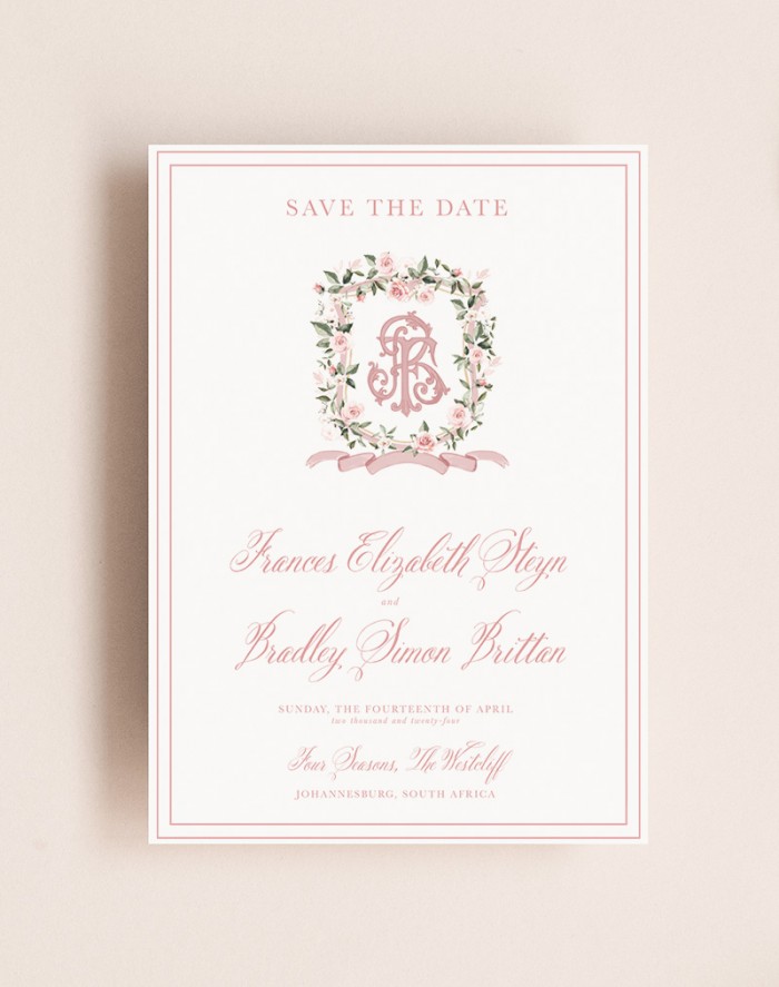 Save the date template 11