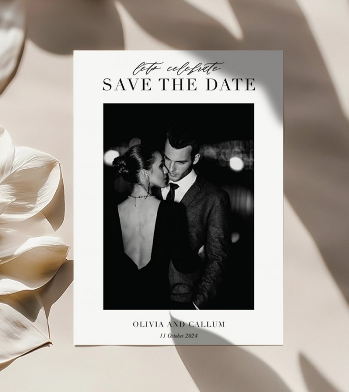 Save the date template 13