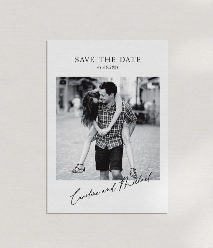 Save the date template 8
