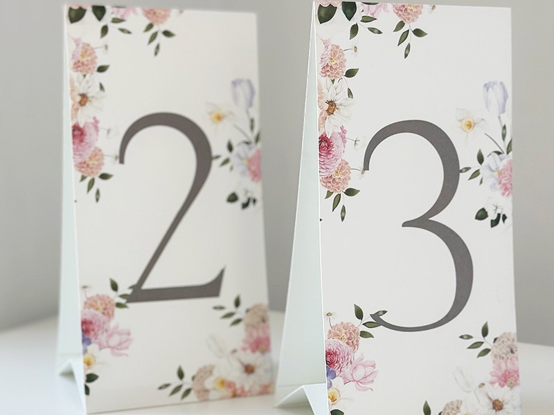 Shahrzad and Lance table numbers