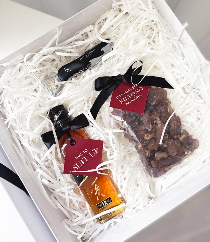 Kate and Graham groomsmans gift box